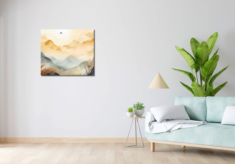 Obraz 70x60cm Zorza Świtania zdjęcie 2