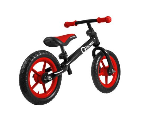 Lionelo: Rowerek biegowy fin plus black na Arena.pl