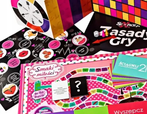 EROTYCZNA GRA DLA PAR POZYCJE KAMASUTRA prezent erotyczny dla niej niego na Arena.pl