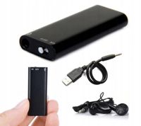 Dyktafon laoyang MINI DYKTAFON SZPIEGOWSKI PODSŁUCH DETEKCJA 8 GB