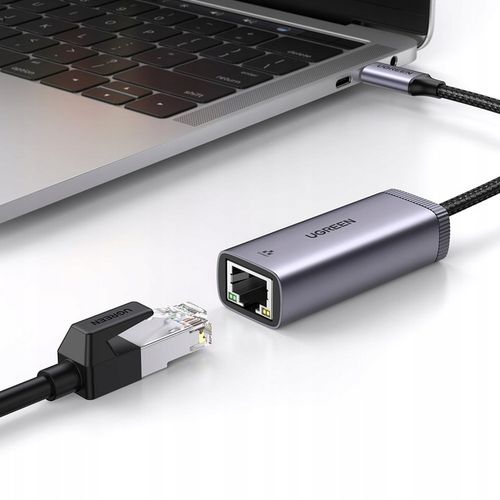 UGREEN Adapter Przejściówka Karta Sieciowa LAN Ethernet USB C Do RJ45 1Gb/s na Arena.pl