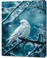 Obraz 70x90cm Perłowy Ptak