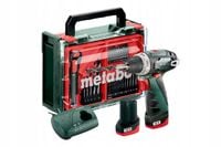 WIERTARKO-WRĘTARKA AKUM. 12V BS BASIC SET 2*2.0AH 41 AKC. 600080710 METABO