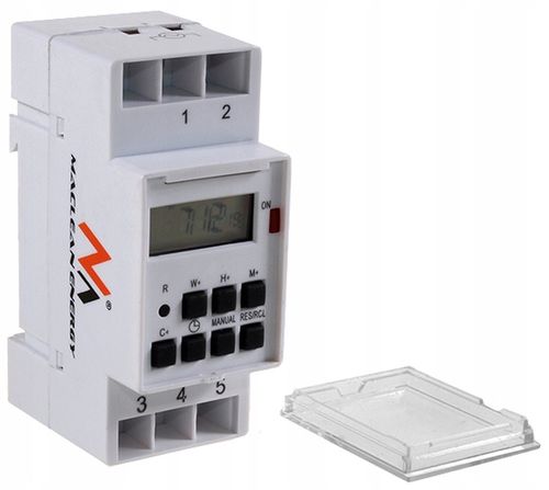 TIMER PROGRAMATOR CZASOWY NA SZYNĘ DIN TYGODNIOWY na Arena.pl