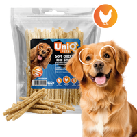 Smaczki dla psa przysmaki paluszki z kurczakiem i ryżem 500g UNIQ PETS