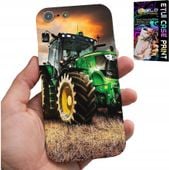 ETUI DO IPHONE 5 / 5S / 5C - TRAKTOR CIĄGNIK ROLNICZY FARMA + SZKŁO