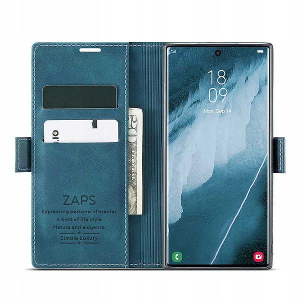 Spacecase Wallet Galaxy S23 Ultra Morski zdjęcie 6