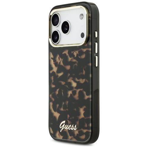etui guess iml script metal magsafe do   iphone 17 pro max tortoise na Arena.pl