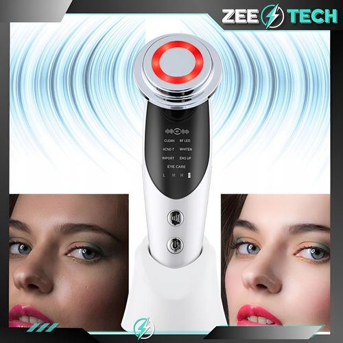 MEZOTERAPIA BEZIGŁOWA 7w1 MASAŻER DO TWARZY ELEKTRYCZNY EMS LIFTING na Arena.pl