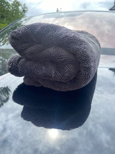 Orca duży gruby ręcznik z mikrofibry do osuszania auta samochodu 1200gsm XL na Arena.pl