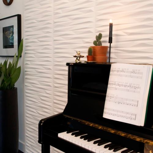PANEL PANELE ŚCIENNE 3D 12 SZTUK 50X50CM SALON na Arena.pl