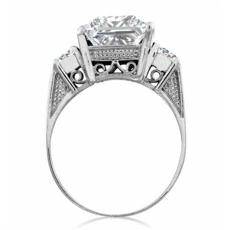 ELEGANCKI PIERŚCIONEK DUŻYM ONYKSEM ZE SREBRA PRÓBA SREBRA 925 zdjęcie 2