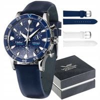 Zegarek Damski Vostok Europe VK68-515A756 niebieski