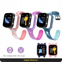 Smartwatch dla dzieci Angelo Watches Kid Safe - 52 czarny