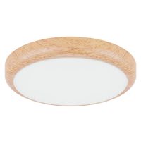 Sufitowa lampa Nestia 4386 Ideus LED 18W 4400K do sypialni biały beżowa