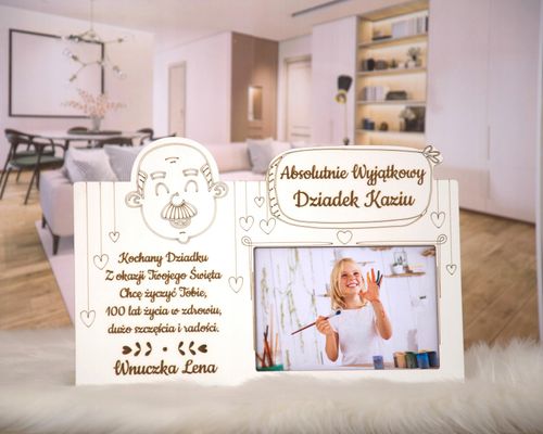 Prezent na dzień Babci i Dziadka ramka na zdjęcie stojąca na Arena.pl