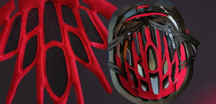 Kask rowerowy z szybą HT19 - madani zdjęcie 12