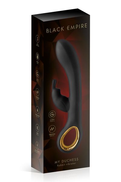 rabbit my duchess black empire vibrator zdjęcie 4