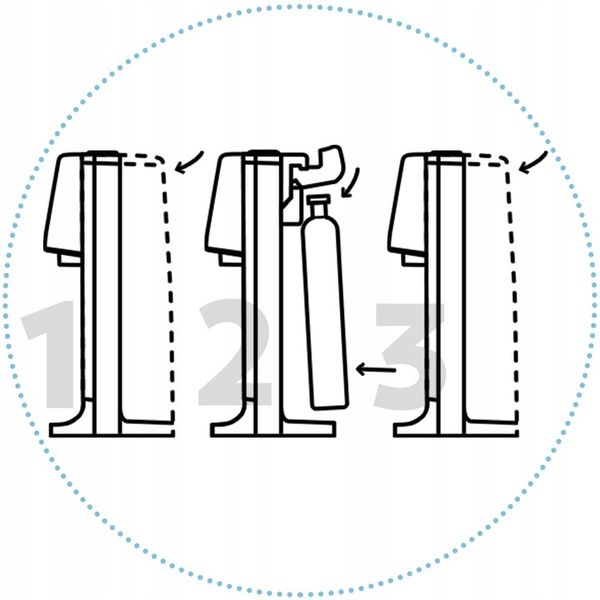 Cylinder SodaStream gaz butla nabój CO2 różowy zdjęcie 12