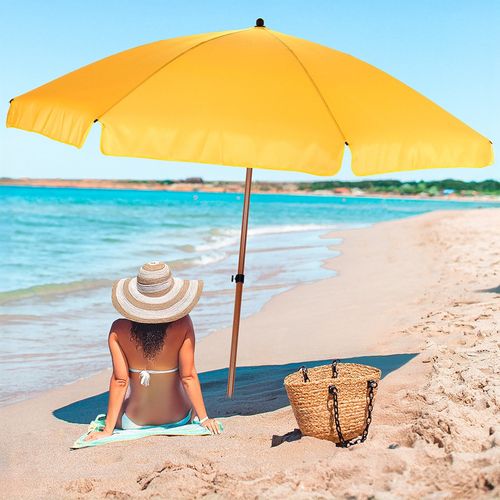 Parasol plażowy ogrodowy 200 cm na Arena.pl