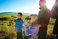 LORNETKA 8x21 DZIEŃ NOC SZKLANA OPTYKA DLA DZIECI + ETUI