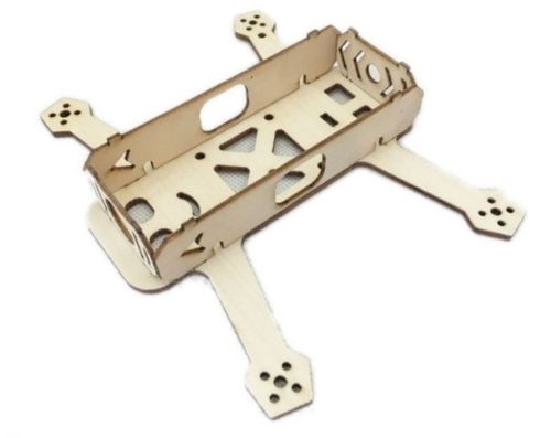 Drewniana rama Multirotor Quadcopter - Balsa na Arena.pl