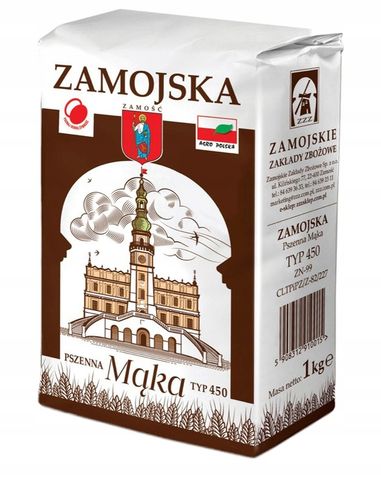 Zamojska Mąka Pszenna Typ 450 Zamość 1kg 10 sztuk na Arena.pl