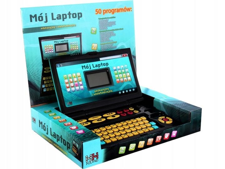 LAPTOP EDUKACYJNY Dla Dzieci 50 Programów PL zdjęcie 10
