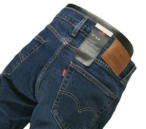 Męskie jeansy Levi's 511 - Slim Stretch Below 045115460 Levis - W33/L36 na Arena.pl