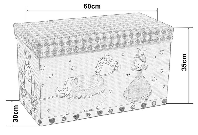 Pojemnik na zabawki pociąg zdjęcie 3