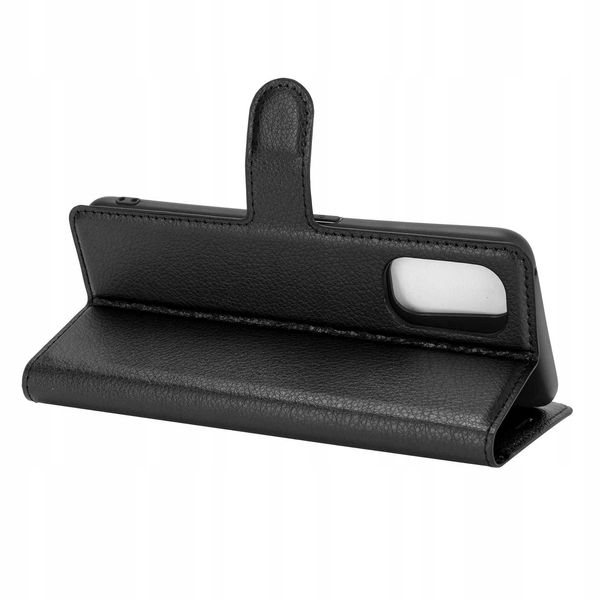 Litchi Realme 7 Pro Czarny zdjęcie 5