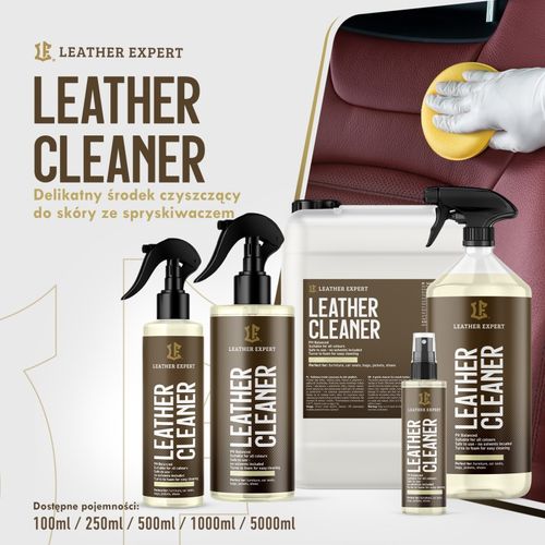 leather cleaner - środek do czyszczenia skóry 500 ml leather expert na Arena.pl