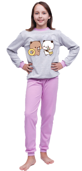 Piżama dziecięca Bubu Loves Dudu zdjęcie 2