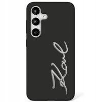 2 x Etui Karl Lagerfeld Silicone Metal Signature Logo do Samsung Galaxy S