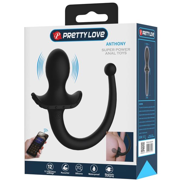 Pretty Love Anthony Smart App Vibrating Anal Plug zdjęcie 9