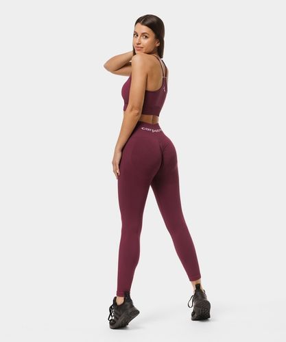 Stanik damski sportowy allure Carpatree M bordowy na Arena.pl