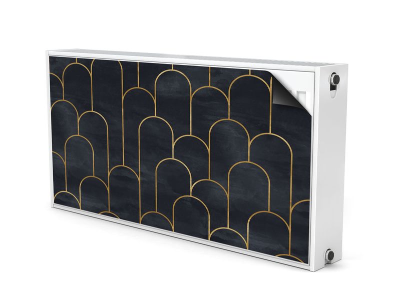 Osłona MAGNETYCZNA Na Grzejnik Abstrakcyjny Wzór 90cm x 60cm zdjęcie 2