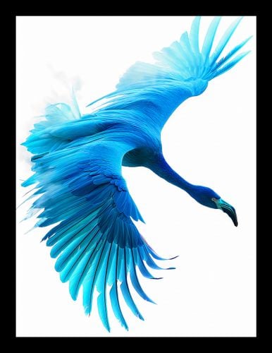 Plakat 15x20cm Błękitny Lot na Arena.pl