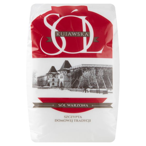 SÓL KUJAWSKA WARZONA JODOWANA 1KG zdjęcie 1