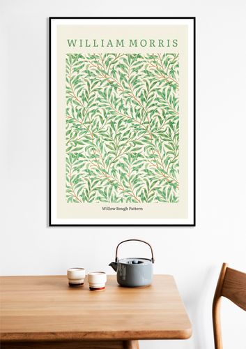 Plakat 50x70cm Design Willow Bough Pattern, Morris Vintage do Salonu na Arena.pl