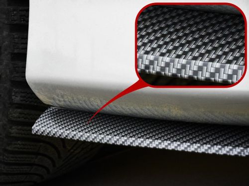 Dokładka do zderzaka taśma ochronna 5D czarna 5cm x 2,5m na Arena.pl