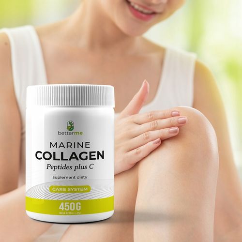 BetterMe kolagen rybi + witamina C bez smaku i zapachu 450g= 45 dni kuracji na Arena.pl