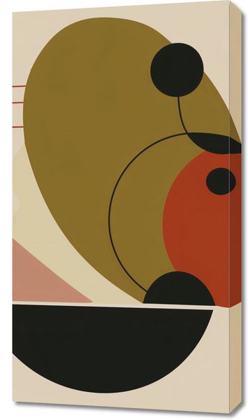 Obraz 50x90cm Geometryczny Balans zdjęcie 1