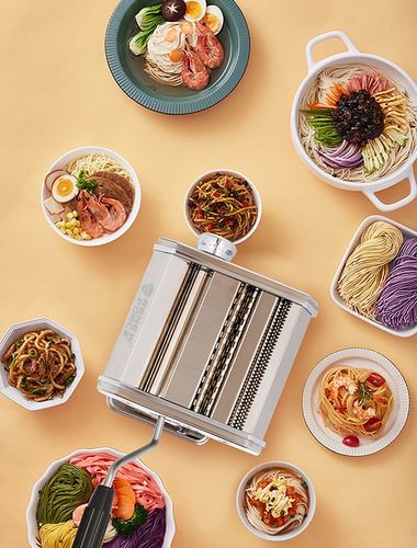 MASZYNKA DO MAKARONU ZE STALI NIERDZEWNEJ MASZYNA DO WAŁKOWANIA + KROJENIA na Arena.pl