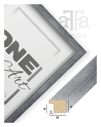 Ramka MDF Hekla 40x50 ramka na plakat beton 1szt. na Arena.pl