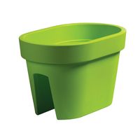 Doniczka poręcz balustrada 39,5 cm x 27 cm Limonka