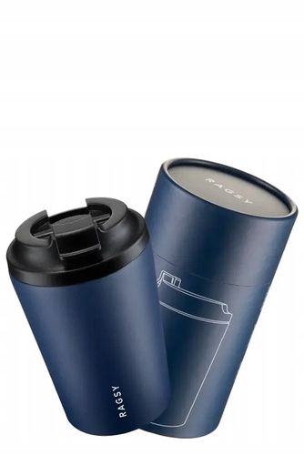 Kubek Termiczny ze stali nierdzewnej BPA FREE Simply Cup 340 ml - Ink Blue na Arena.pl