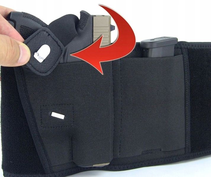 Taktyczna Wojskowa Kabura Na Pas Pistolet Broń zdjęcie 3