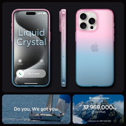 SPIGEN LIQUID CRYSTAL IPHONE 15 PRO GRADATION PINK na Arena.pl