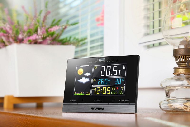 Stacja Pogody Stacja Pogodowa HYUNDAI Prognoza zdjęcie 2